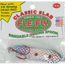 Fle-Fly Classic Slab Jigging Spoon, 1.5 oz, Blue 550266153